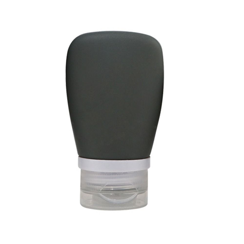 30/60/90ml Portable Silicone Travel Bottle Cosmetic Storage Refillable Lotion Bottle Shampoo Container Squeeze Tube Empty Bottle: DEEP BLUE