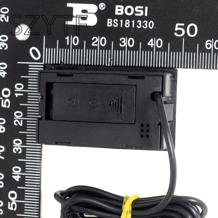 1Pc Min Lcd-scherm Digitale Thermometer Auto Koelkast Aquarium Aquarium Ingebedde Elektronische Digitale Thermometer