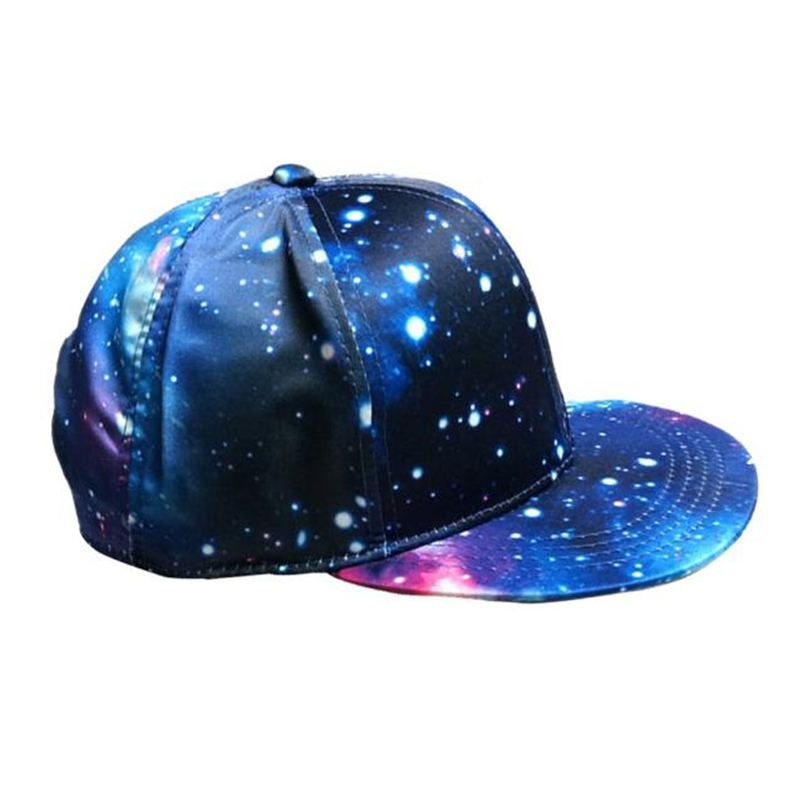 nueva galaxia cielo estrellado gorra de béisbol mujeres hombres hip-hop sombrero al aire libre Snapback gorra gorras planas Casual galaxy snapback
