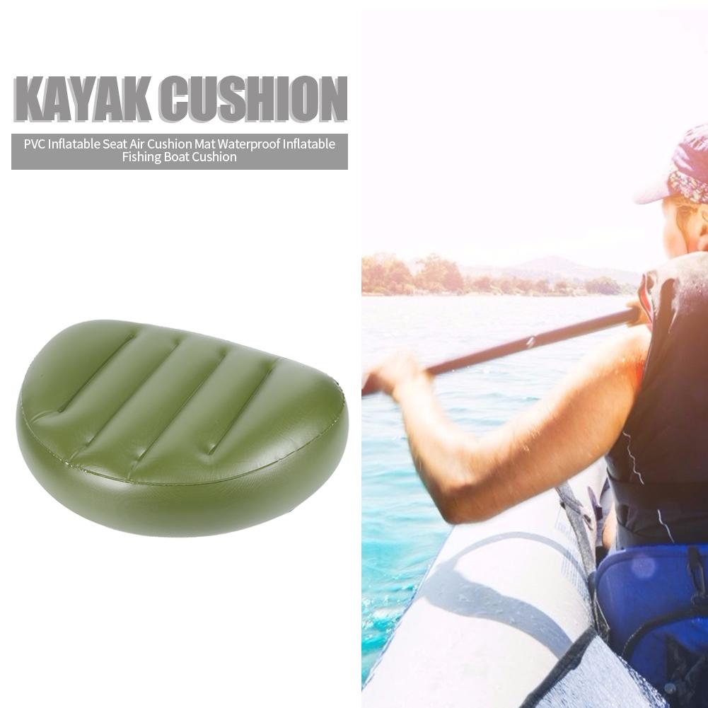 PVC Kayak Boat Inflatable Seat Cushion Drifting Canoe Seat Inflatable Cushion Suitable for All Kinds of Inflatable Boats