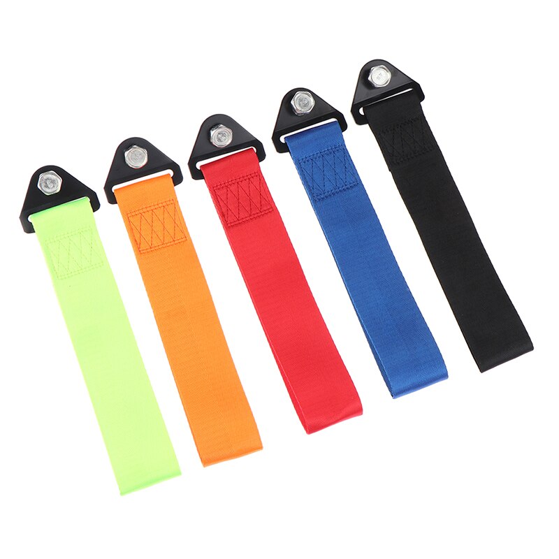 1pc Universal Towing Rope High Strength Nylon Trailer Tow Eye Strap Tow Strap