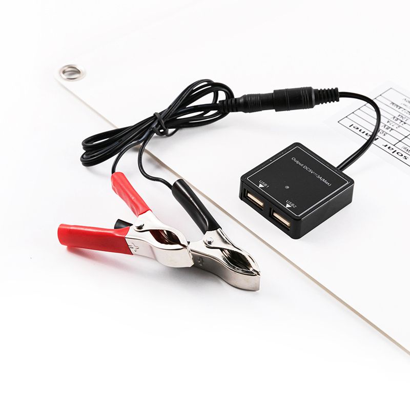 150W Solar Panel Kit Complete 18V RV Camping Car Boat Battery Phone 5V USB Solar Power Bank Charger with 10A-60A Controller