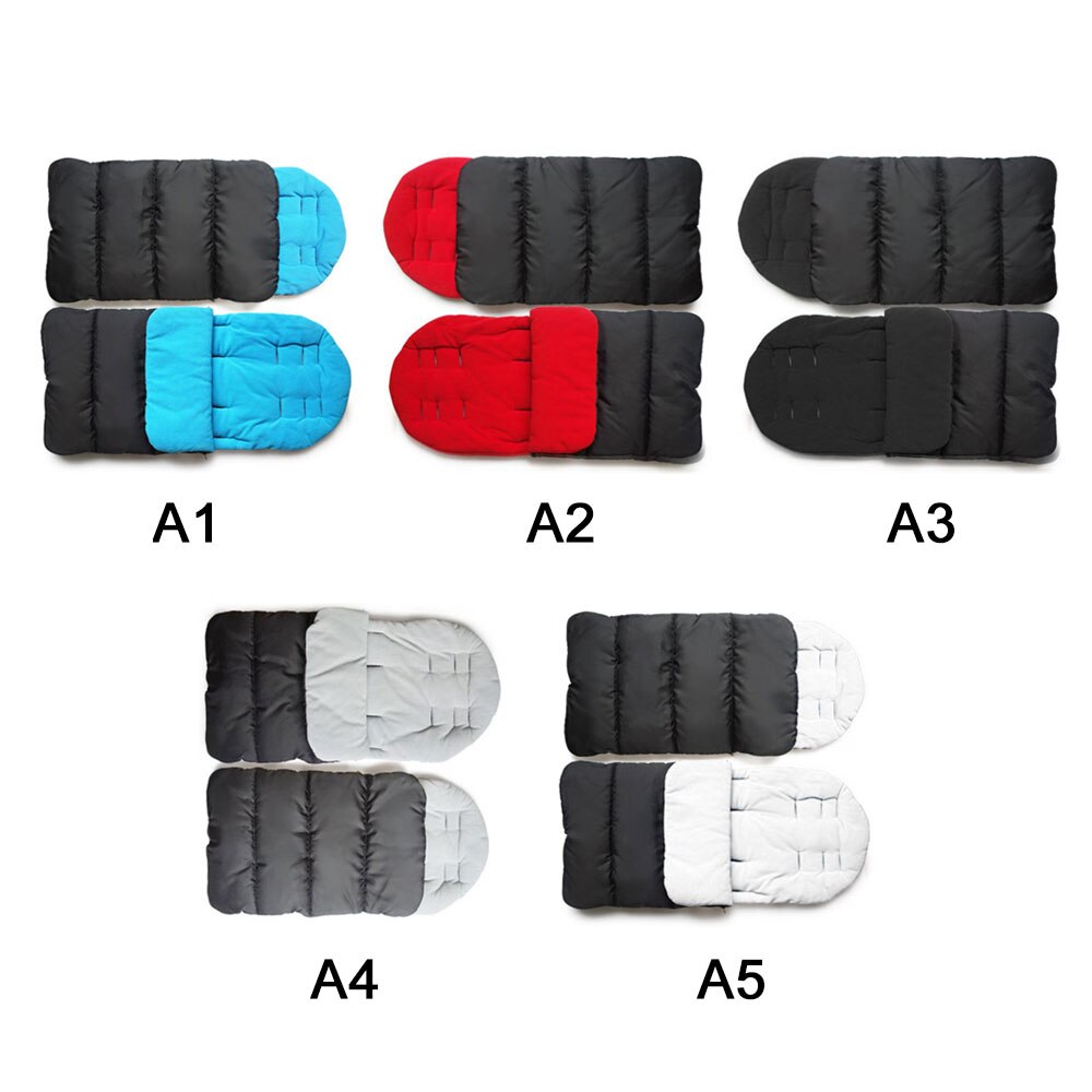 3- in -1 universele winddichte warme slaapzakken voor peuters, deken, voetenzak voor kinderwagen, buggy, kinderwagen, matje voor voetenzak