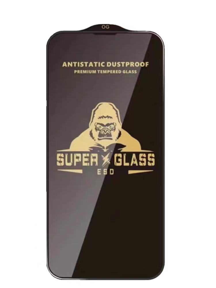 Gorilla vidrio templado antiexplosión para iPhone 15 Pro 14 13 12 11 Pro Max Protector de pantalla iPhone X XR XS Max película protectora: Bundle (Pack) 4