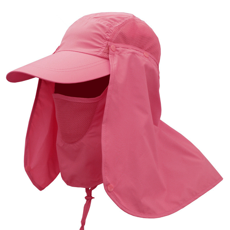 unisex Visier Hüte Angeln Sonne Schutz Deckel UV Schutz Gesicht Hals Abdeckung Sonnenschutz Ich bin Freien Sport Wandern Angeln Hüte