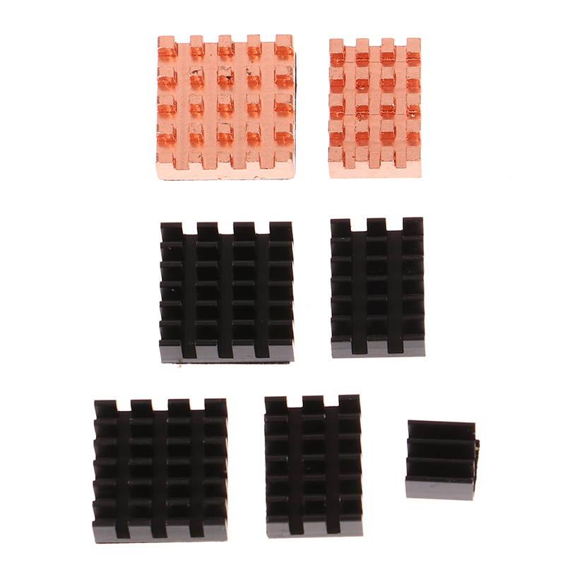 1Set Aluminium Koellichaam Koeler Radiatoren Heatsink Module Koelset Voor Oranje Pi Nul 3/3b Dev Board Accessoires