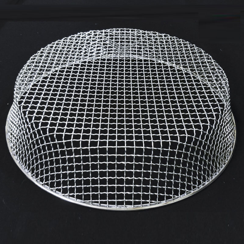 OD52 stainless steel Heavy Duty garden metal fishing Big Soil Sieve Filtration Large Stones Planting Pot Cultivation Tools