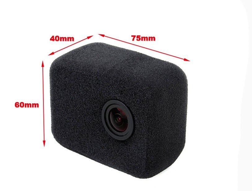 WindSlayer Foam Voorruit Voorruit Sponge Foam Cover Wind Cap Case voor Gopro Hero 4 3 3 + Xiaomi Yi Camera SJCAM Accessoires