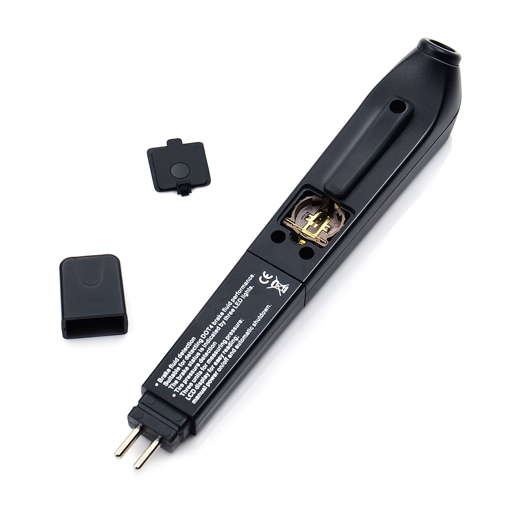 Original Brake Fluid &amp; Tire pressure 2in1 Fluid Tester Car Diagnostic Tools Digital 5 Leds Brake Fluid Tester