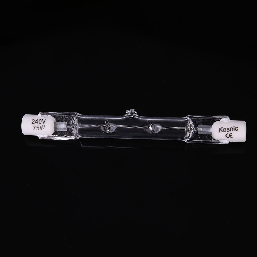 R7S 78Mm 75W Halogeen Licht Jodium Wolfraam Lamp Verlichting Armatuur Vervangen Ac 220V-240V transparant Glas Halogeen Lampen