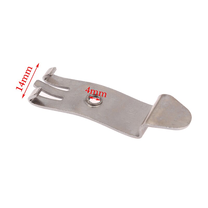 1PC 35mm DIN rail fixed clamp fasten clip 18mm/14mm: B