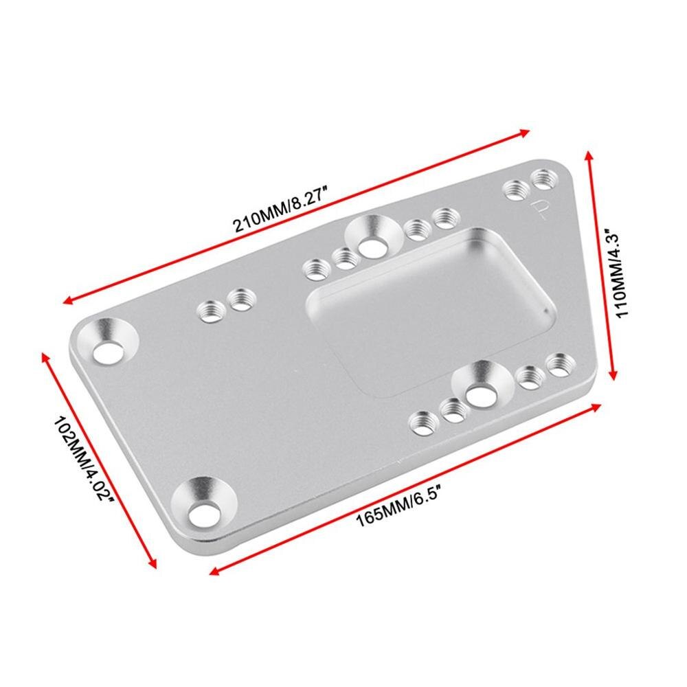 Motor Mounts Adjustable SR Billet Bracket SBC LS Conversion LS1 Billet Engine Mount Adapter Swap Plates Bracket