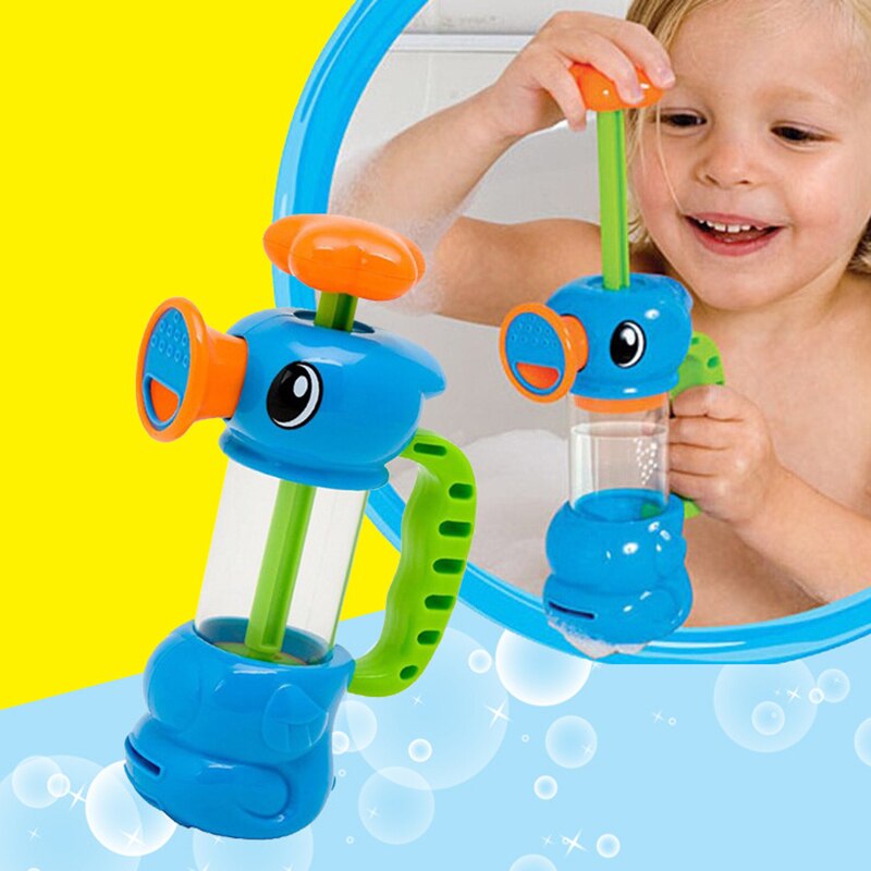 Seahorse Water Shower Toy Hippocampus Water Shower Games Bath Bathroom Toy Baby Bathing Float Fishing Toy For Children Swim Pool