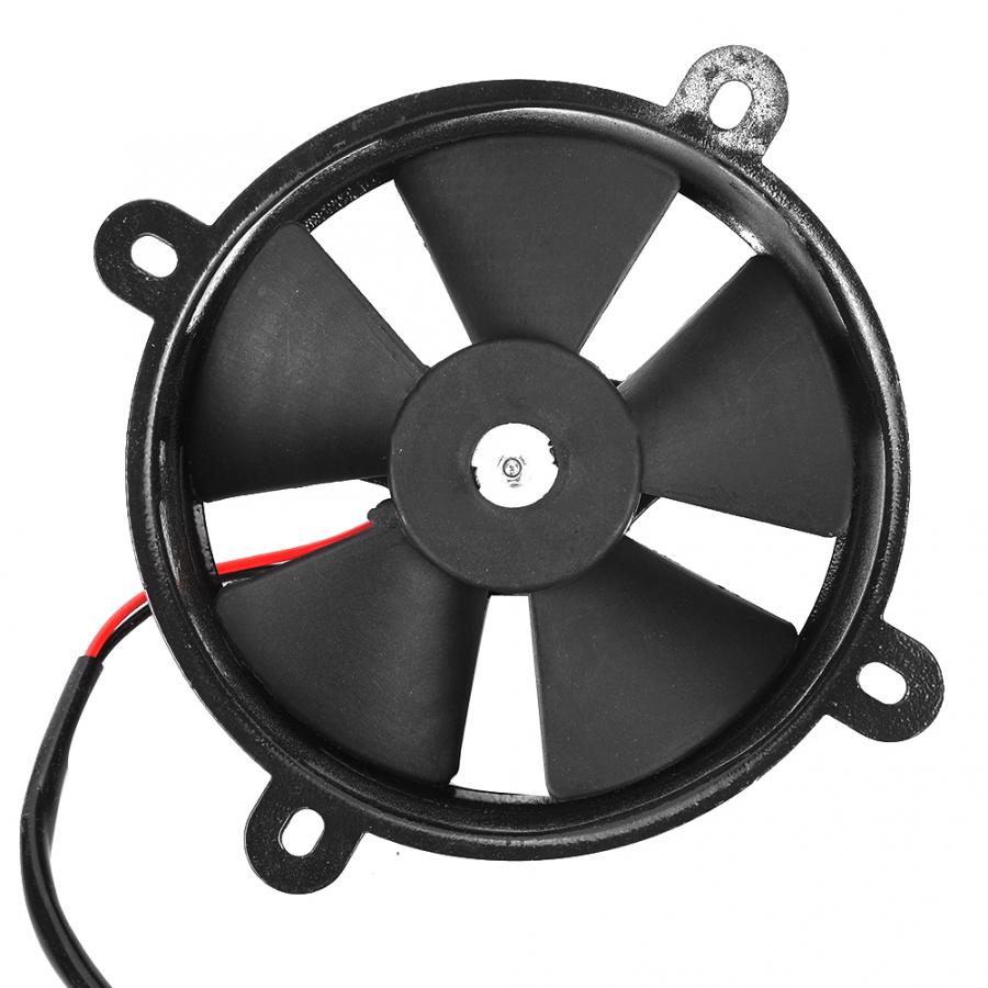 6in Radiator Electric Cooling Fan Black Vehicle Cooler Practical Car ATV Accessory Automobiles accessories
