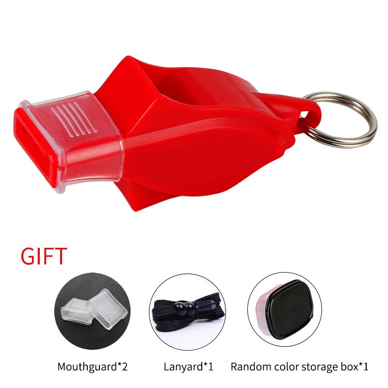Non-nuclear Dolphin Whistle ABS Plastic Referee Whistles For Outdoor Sport Basketball Soccer High Pitch Easy Blow Match Whistles