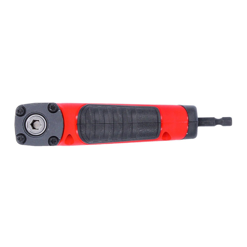 Screwdriver Hex Drill Bit Socket Holder Right Angle Extension Drills Shank 1/4 inch Extension Driver Drilling Shank Screwdriver
