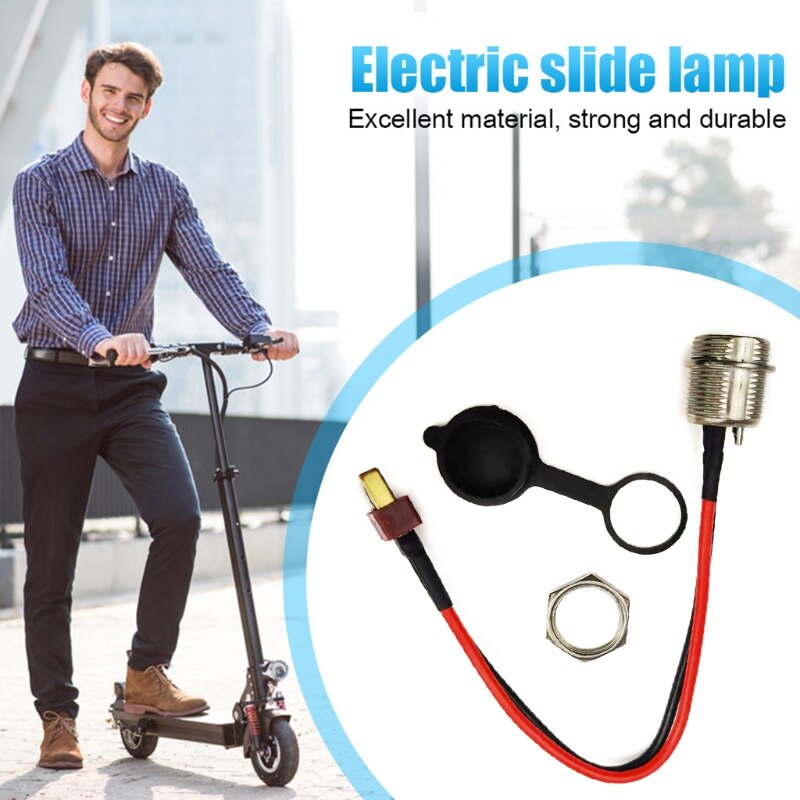 Netzteil-t-kopf-ladeanschlussstecker passend für kugoo  m4 ersatzzubehör