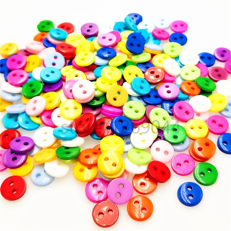 Botón pequeño de decoración para niños de 8mm, mul... – Grandado