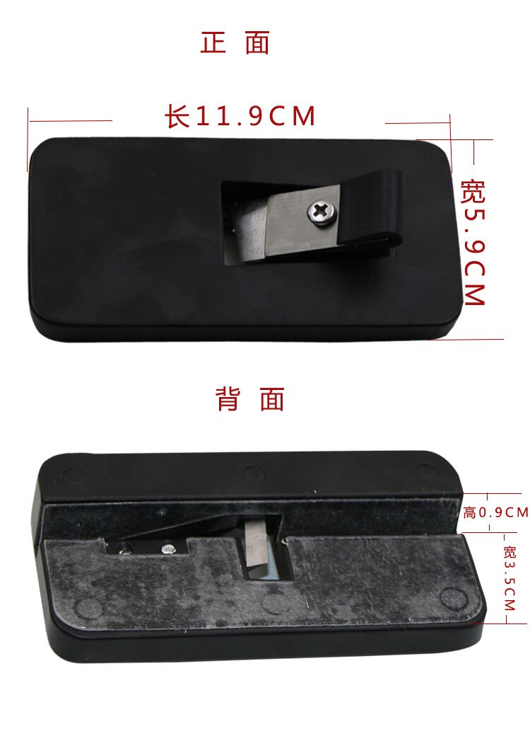 Aluminium Legierung Manuelle Trimmer PVC Rand Schaben Messer Holzbearbeitung Rand Trimmer Rand Trimmer: Ursprünglich Titel