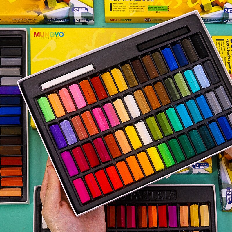 Juego de Toner portátil para tinte de pelo suave, juego de tiza para pintar en colores Pastel, 32 colores, fácil de usar, de 48/60
