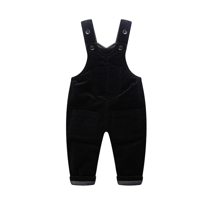 0-3Y winter thicken warm fleece jongens casual overall 1 st kids broek jongens winter algehele kinderen broek