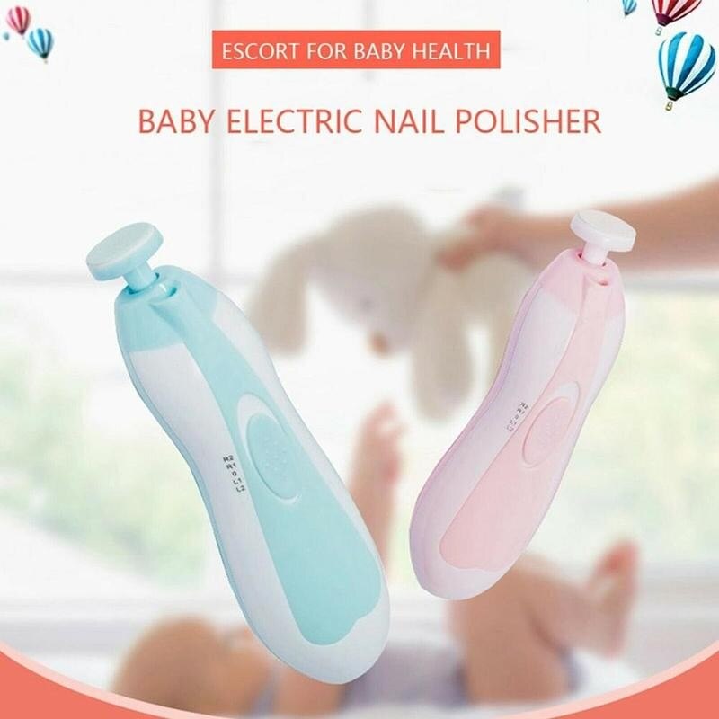 Elektrische nagelknipper voor baby's, kinderveiligheid, pedicure, tondeuse, abs-schaar, nagelgereedschap, snijder, babyverzorgingssets
