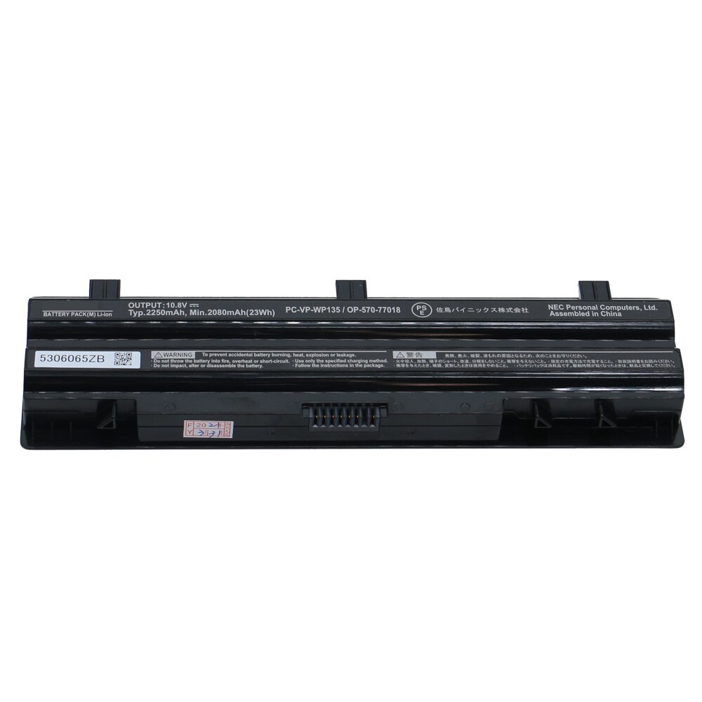 SHUOZB PC-VP-WP135 OP-570-77018 Laptop Battery For NEC PC-VP-WP134 OP-570-77019 2Z00119ZA 10.8V 23Wh 2250mAh