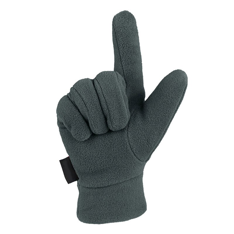 Heren winter lichte full finger thermische sporthandschoenen voor hardlopen, joggen, buitenrijden, fleece handschoenen