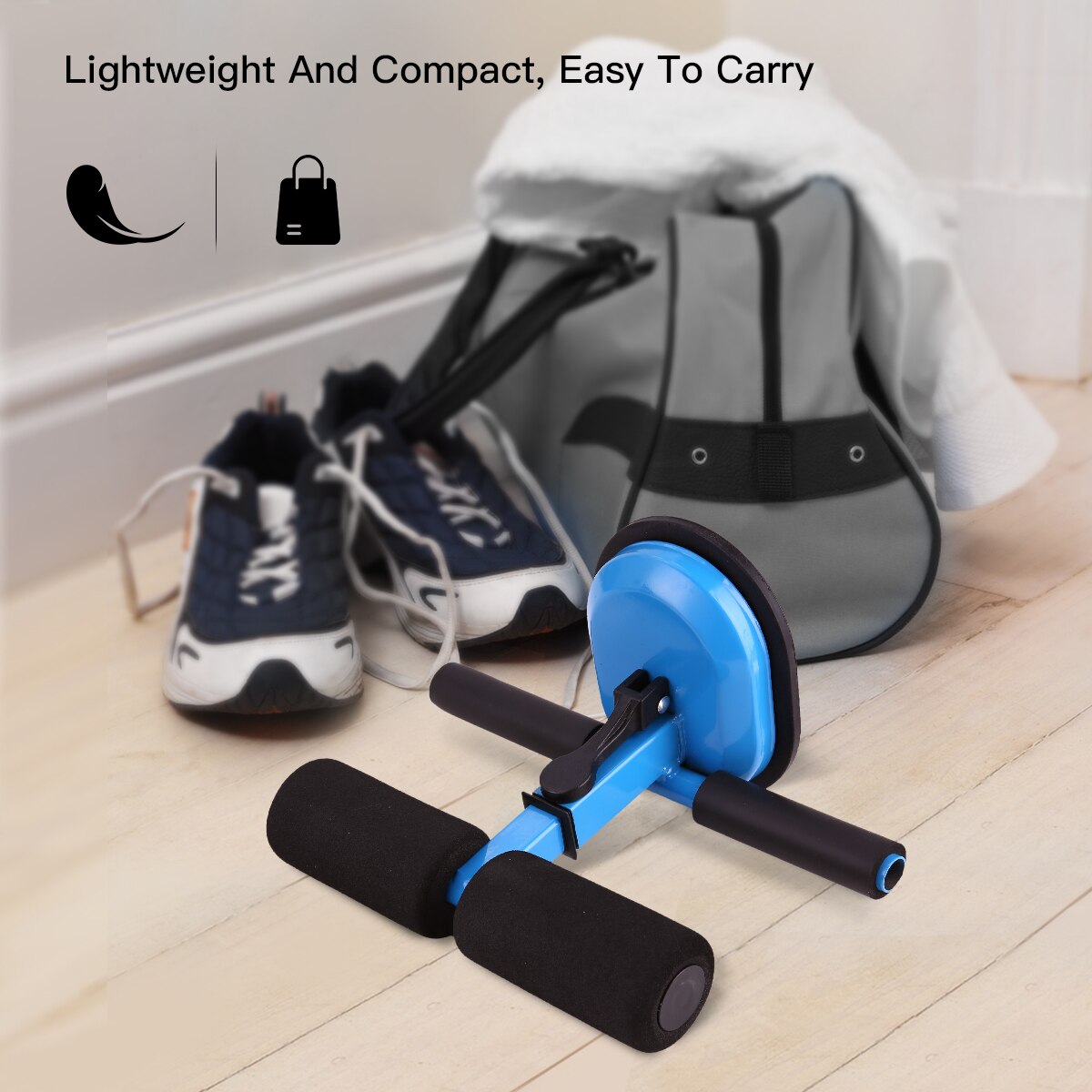 Barras de autosucción ajustables TOMSHOO, barras de entrenamiento de núcleo Abdominal, entrenamiento de fuerza, soporte de barra de asistencia para gimnasio en casa