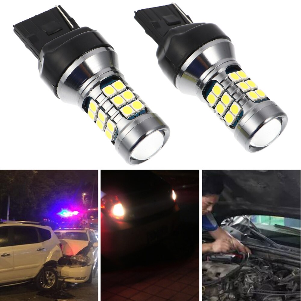 2 Pcs General-purpose Car Back Lamp Tail Light Brake Lamp Automobile Accessories