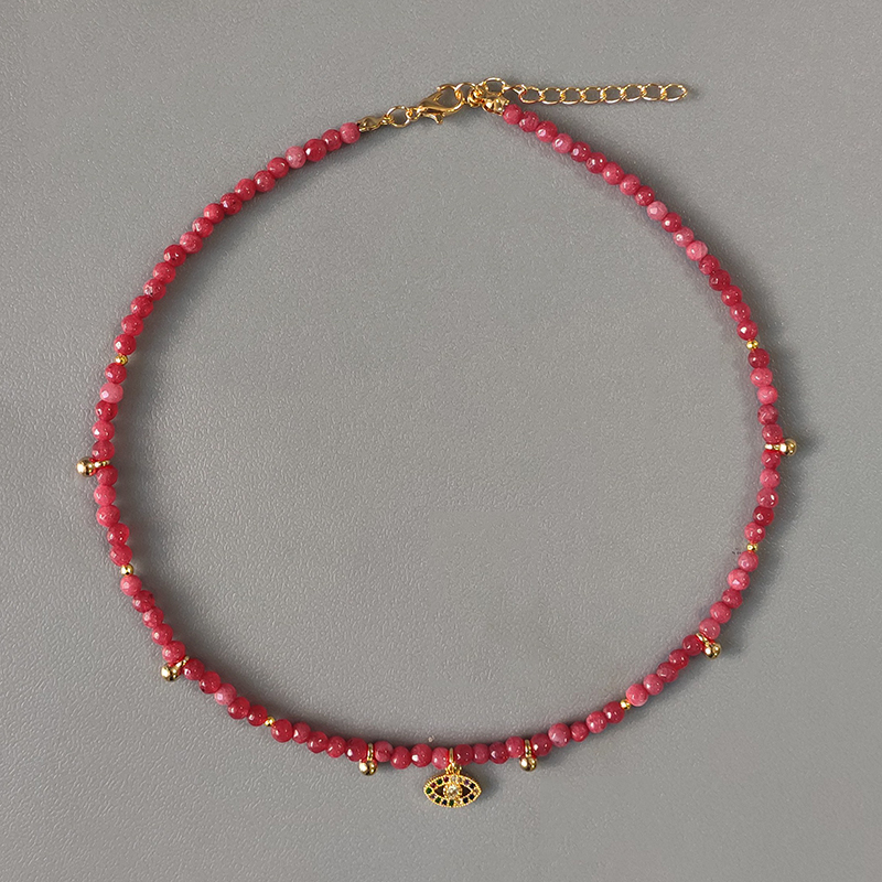 Feminino requintado pequeno colar de pérolas de água doce artesanal ajustável frisado gargantilha moda boêmio jóias presentes atacado: verde