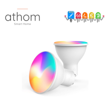 ATHOM pre Flashed WLED Smart Colour Bulb ESP8285 4.5W GU10