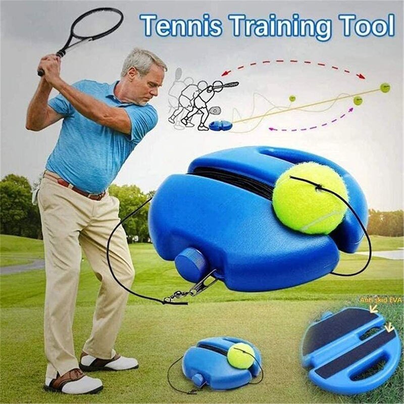 Tennis Ball Trainer Rebound Ball mit Tennis Gadget Selbst Studie Tennis Training Werkzeug Zubehör Übung Ausrüstung