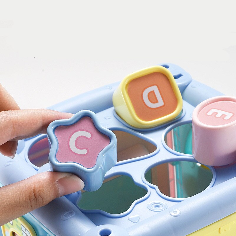 baby og smålåve multifunksjonelle heksaeder leker hånd bankende tromme tidlig pedagogisk musikk leker