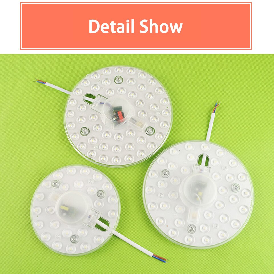 LED Module LED Panel Ceiling Light Lamp MINIModule Replace Accessory Magnetic Source Light Board Bulb Long Life 220V 12W 18W 24W