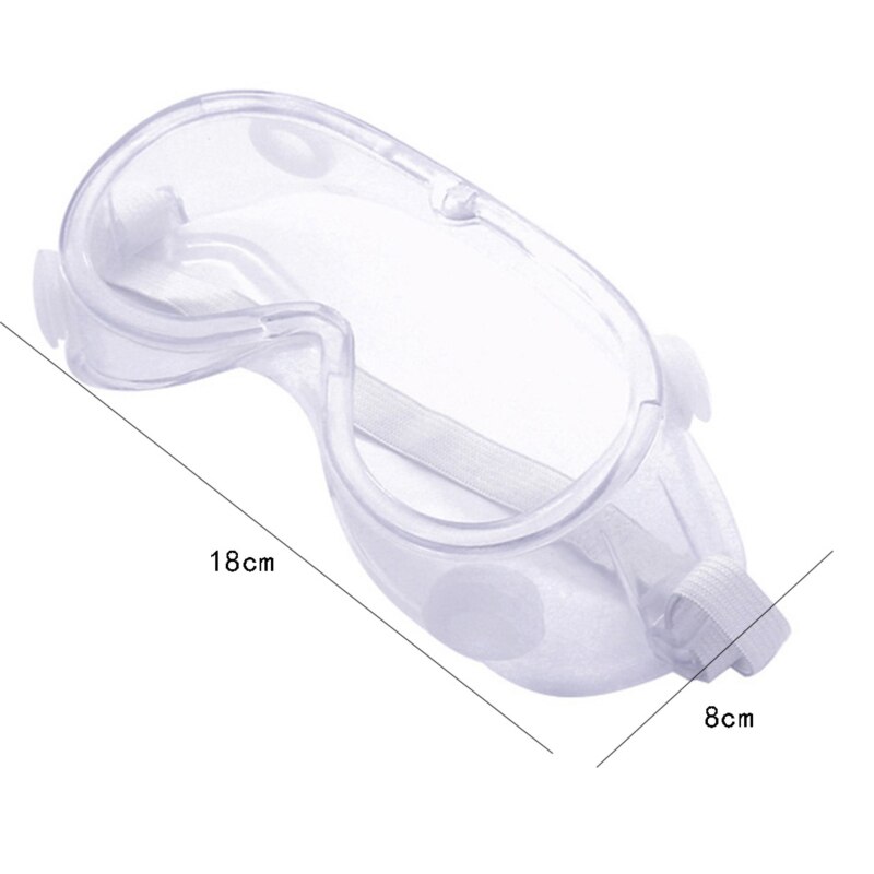 Health Work Eye Protection Glasses Safety Transparent Goggles Anti Fog Dust Splash-proof Glasses Goggles