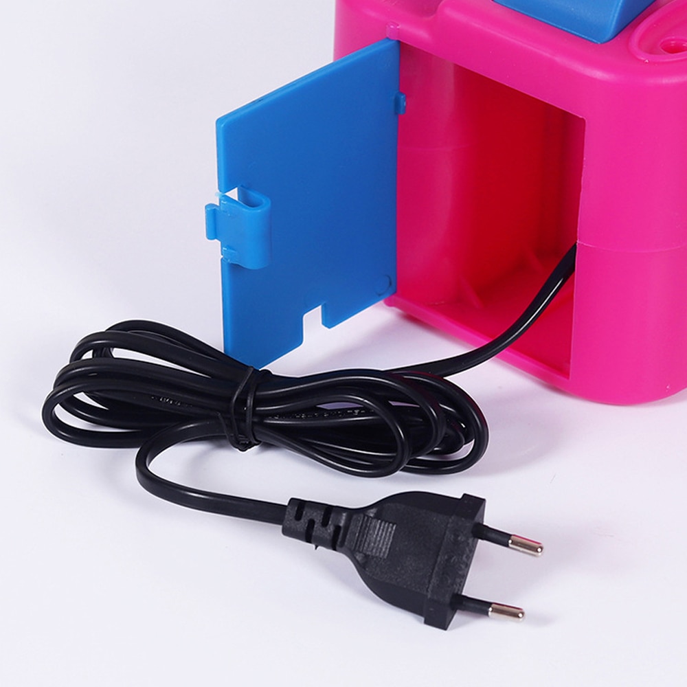 220 V-240 V Ballon Luftpumpe Elektrische hoch Energie Zwei Düse Luft Gebläse Ballon Inflator Pumpe Schnelle tragbar aufblasbare Werkzeug