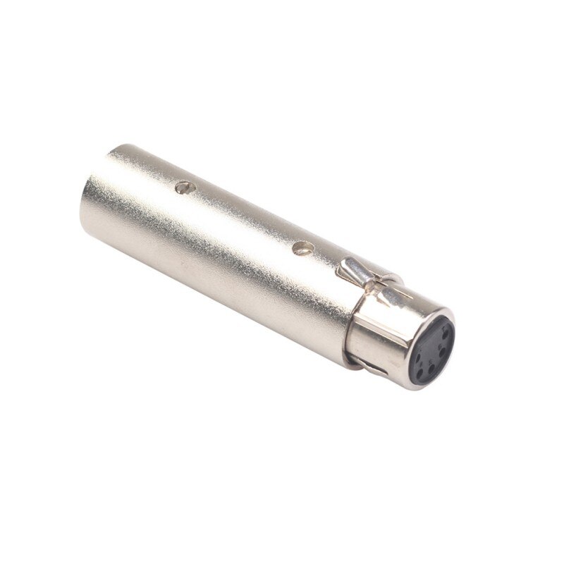Convertisseur 3 broches XLR mâle à 5 broches XLR femelle adaptateur pour caméscope, lumière de Signal DMX