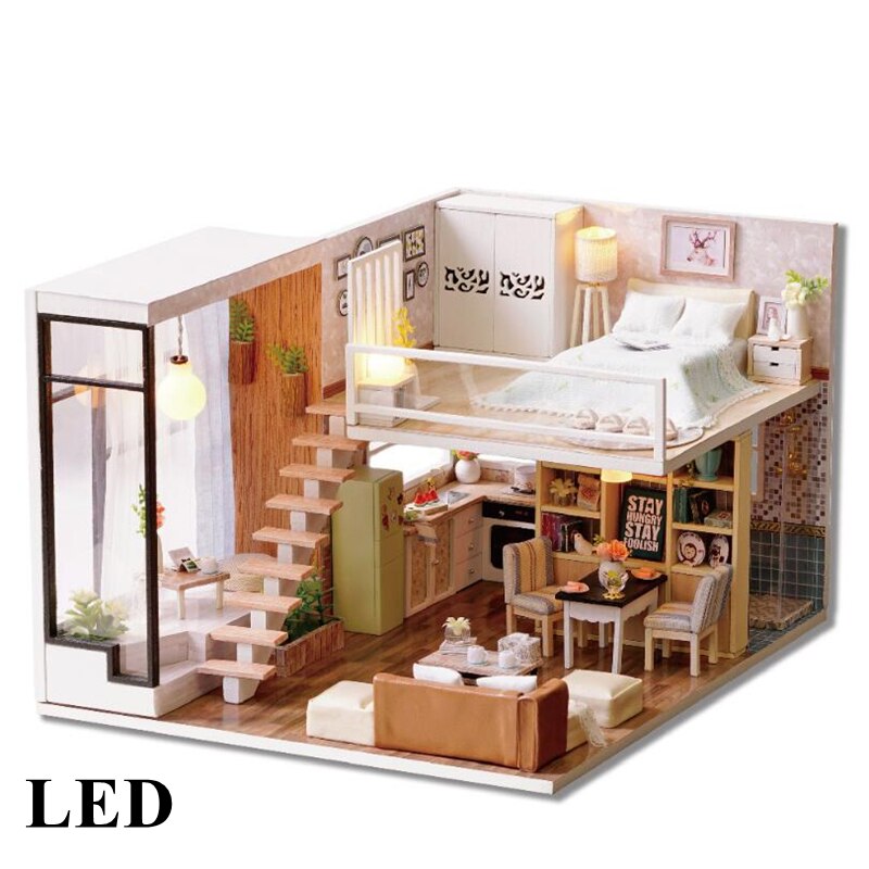 DIY Miniature Doll House Kit Handmade Chinese Style Garden Building Assembly Production Model Christmas Birthday: 20