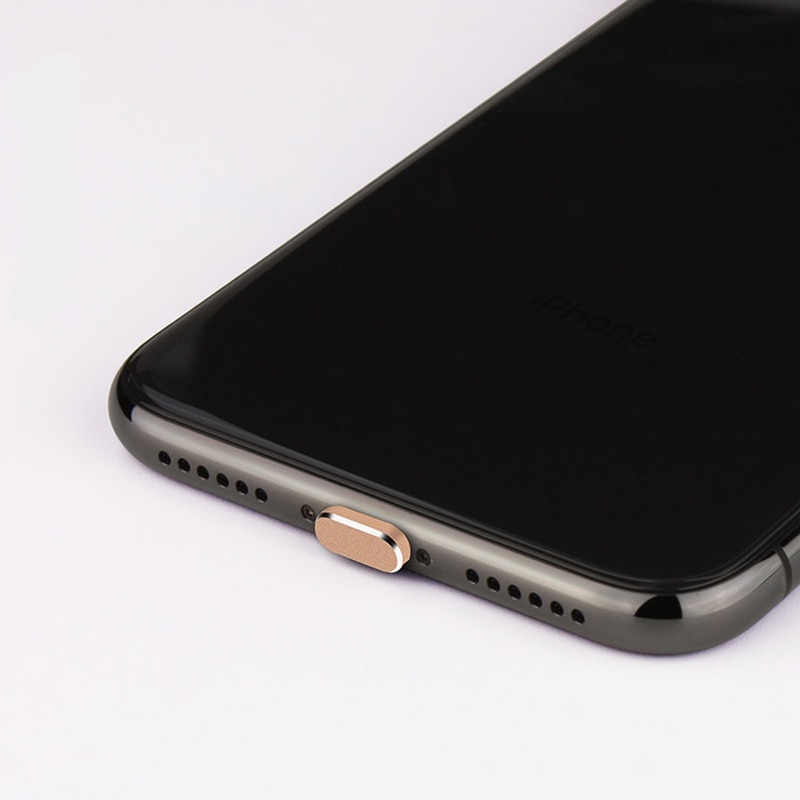 Puerto de carga con enchufe antipolvo, lector de enchufe para iPhone 8 7 6 6S Plus, minienchufe antipolvo para iPhone 11 pro X Xs Max Xr, accesorios para teléfono