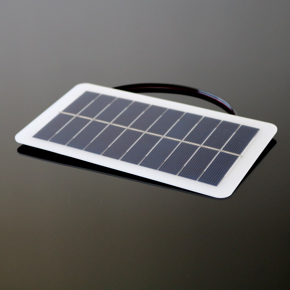 2 W 5 V 400mA Dc Zonnepaneel Usb Micro Output Battery Charger Voltage Regulator Power Bank Outdoor Solar Cell lading