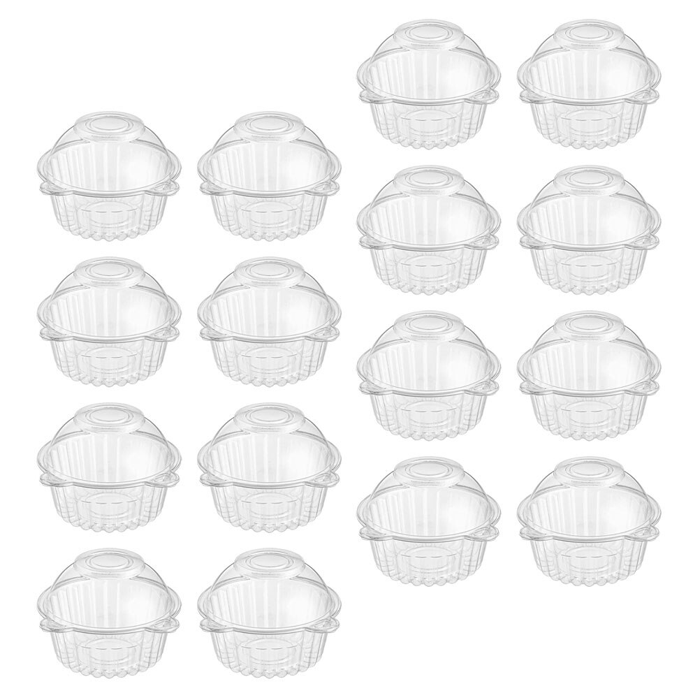 50Pcs Cake Storage Case Cake Carrier Container Verse Houden Doos Cake Verpakking: Default Title