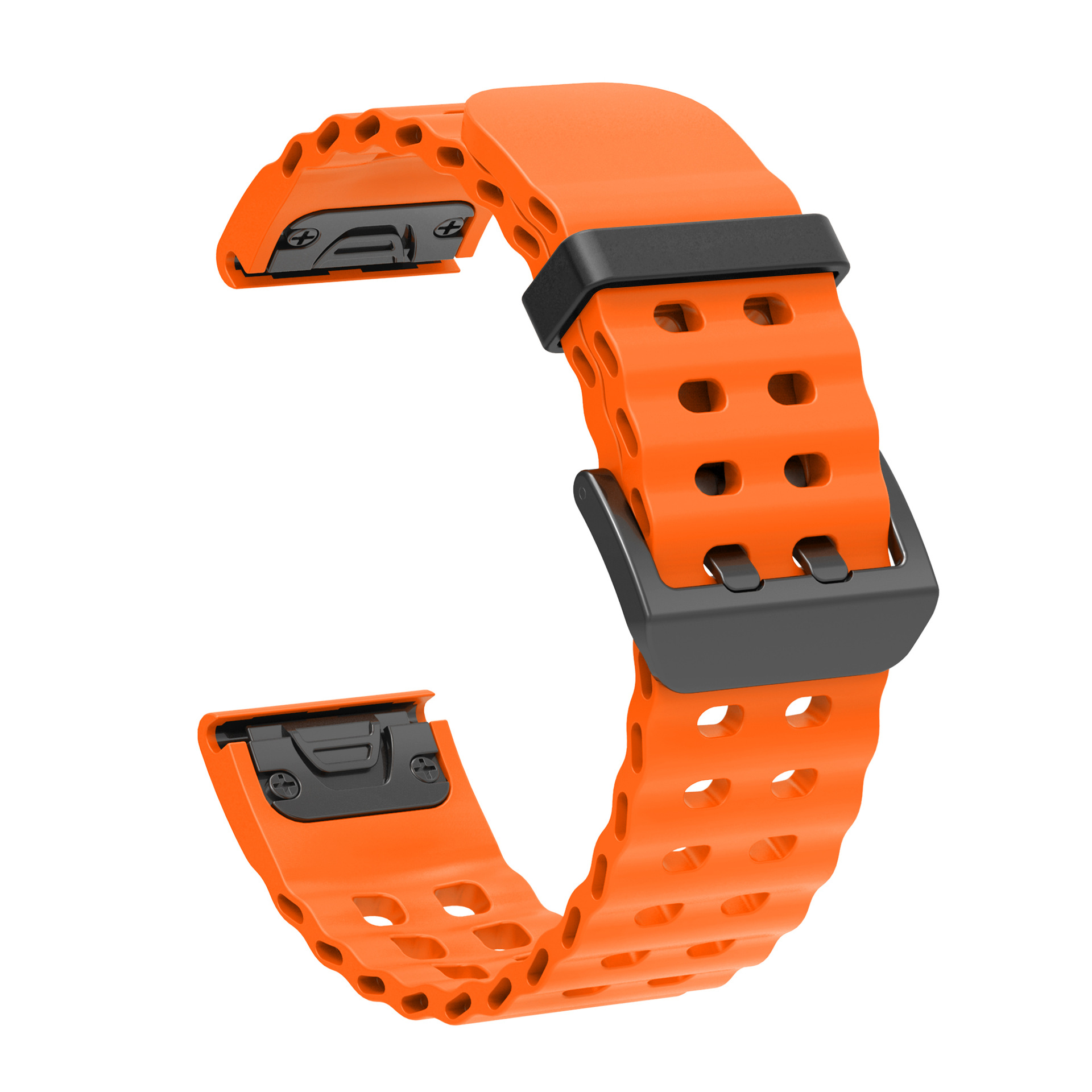 Pulseira de silicone de 26mm 22mm para garmin quickfit band fenix 8 47mm 51 7x 7 7s 6x 6 pro 5 5x epix 2 forerunner 965 955 945 instinto 2: XXL / Cáqui