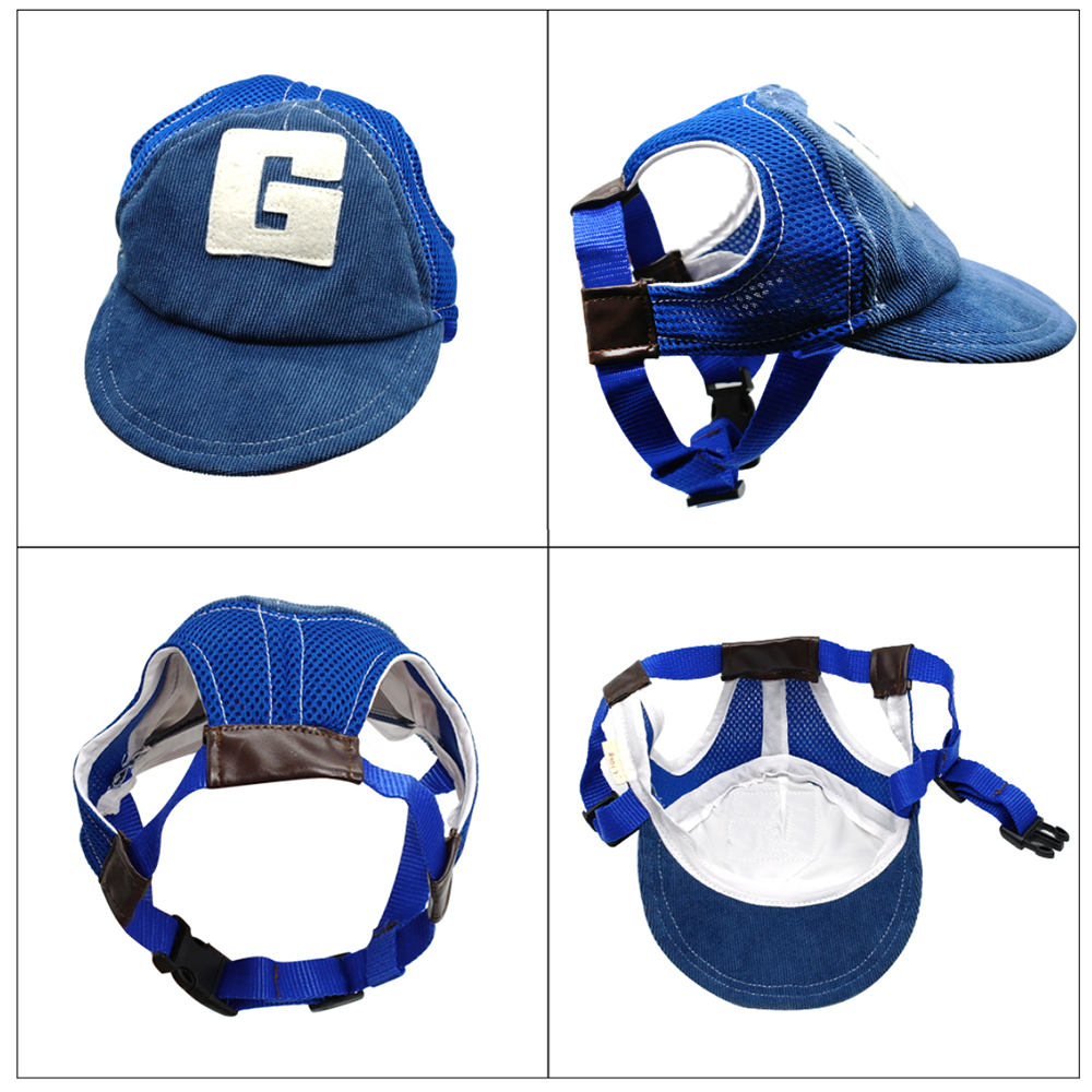 Gorras para perro transpirable con agujeros para mascotas, gorras para el sol con agujeros para las orejas para perros pequeños, medianos y grandes, accesorios para exteriores, deportes de senderismo