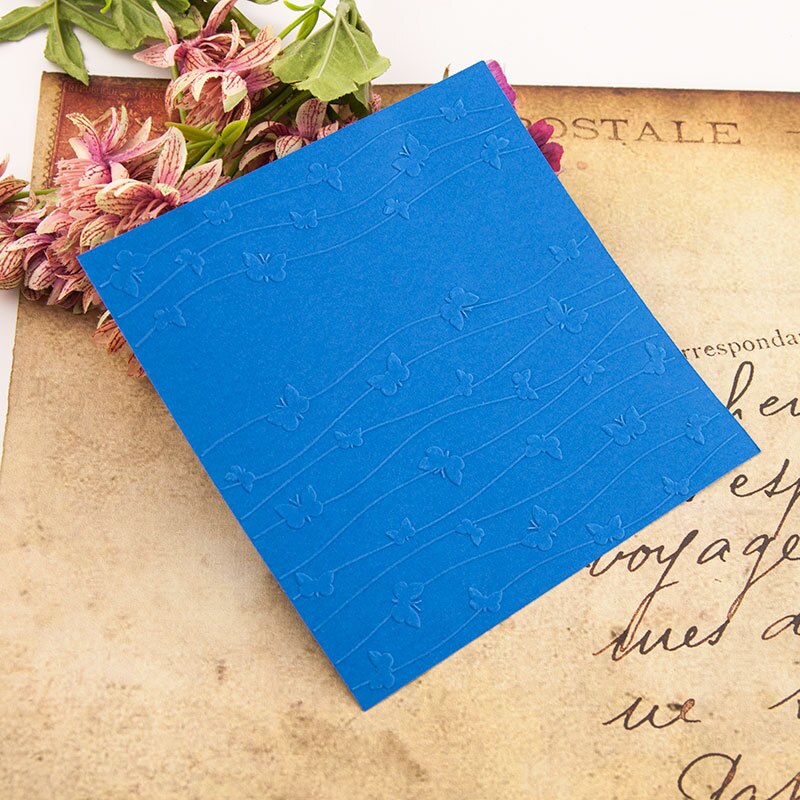 Plastic Template Craft Card Christmas for Making Paper Cards Photo Album Wedding Decoration Scrapbooking EM180 Butterfly