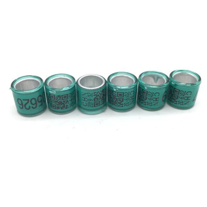 pigeon training supplies aluminium rings for pigeons leg rings identify dove bands 8mm CHN: Navy Blue