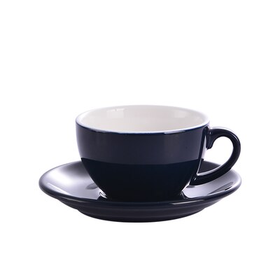 Mhv 200ml cappuccino latte farve glasur keramisk kaffekop køkken kontor cafe trække blomsterkop