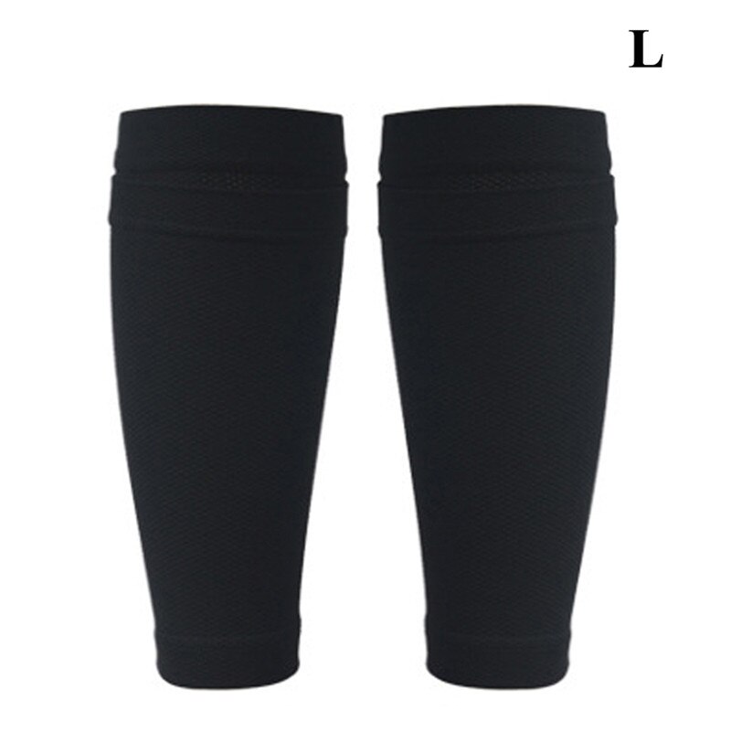 1 paar von fußball schutzhülle socken und tasche fußball leggings unterstützung ankle erwachsene socken: black L