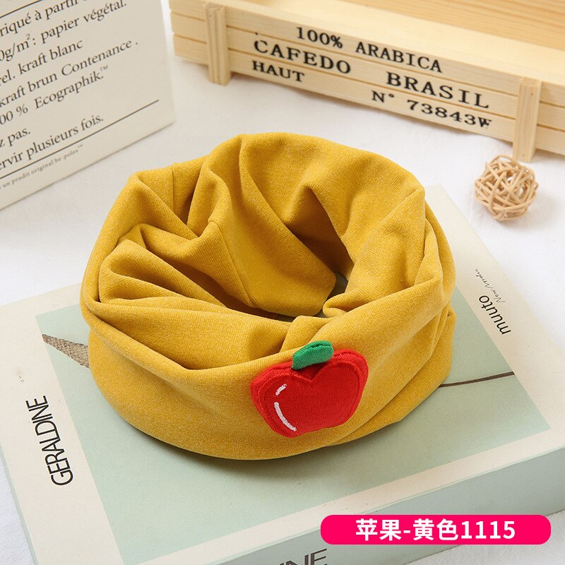 Herfst Winter Kinderen Katoenen Sjaal Winddicht Baby Warm Sjaal Cartoon Kids Uitlaten Lcasual Jongens Kraag Meisjes Halsdoek: A8