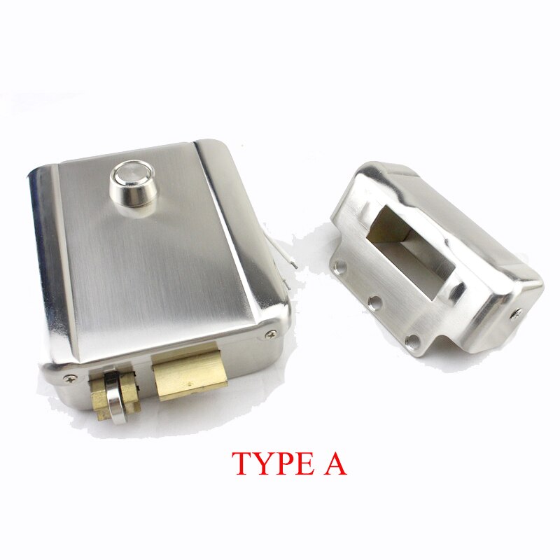 DC12V Electric Control Lock Electronic Door Lock power on to unlock fail secure for home intercom Access Control System: Type A